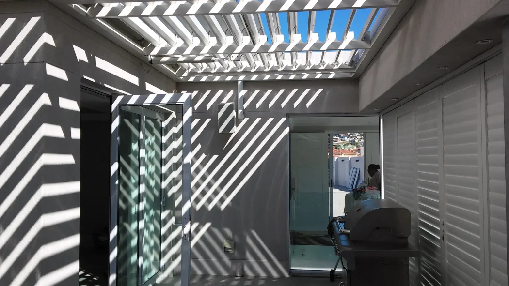 foldo adjustable aluminium awnings Du Toit AAL 3