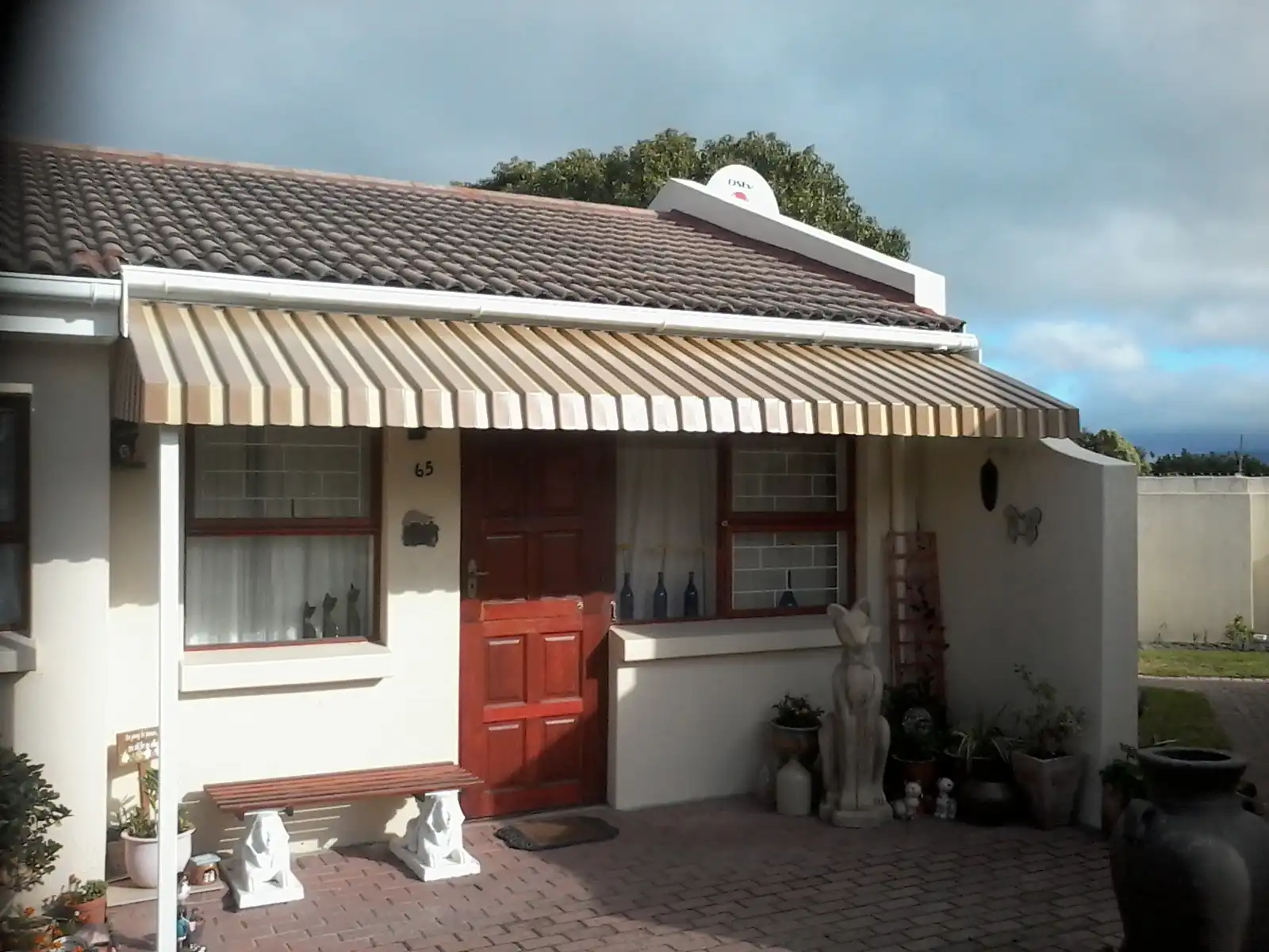 foldo aluminium heron fixed awning 2