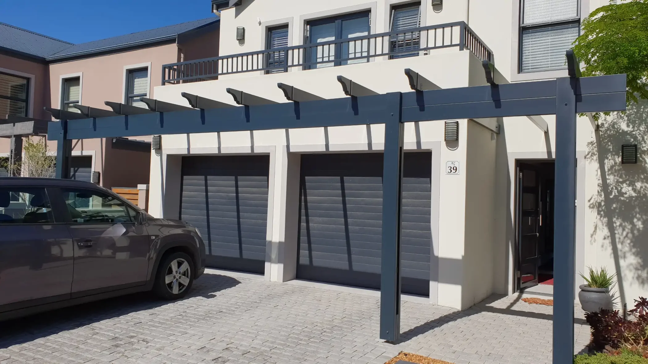 foldo aluminium pergola SSW3